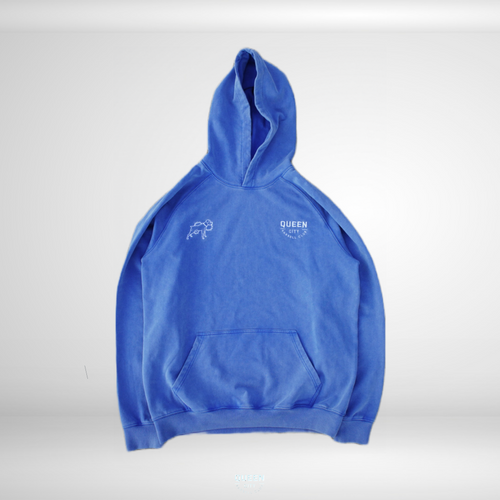 HEAVYWEIGHT VINTAGE HOODIE // POWDER BLUE