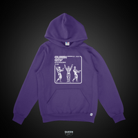 BODYBUILDING CLUB HOODIE // PURPLE