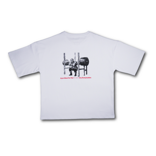 SQUAT RACK TEE - WHITE