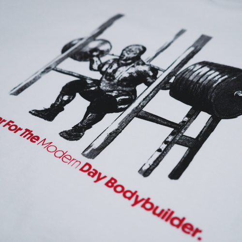 SQUAT RACK TEE - WHITE
