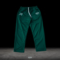 PREORDER: MESH RETRO TROUSERS // EMERALD GREEN