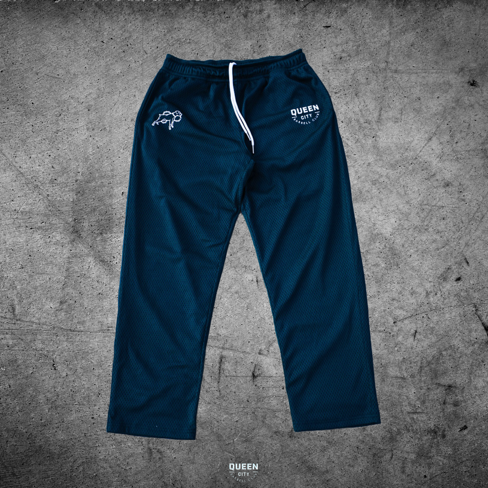 PREORDER: MESH RETRO TROUSER // NAVY BLUE