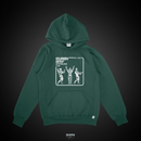BODYBUILDING CLUB HOODIE // DARK GREEN