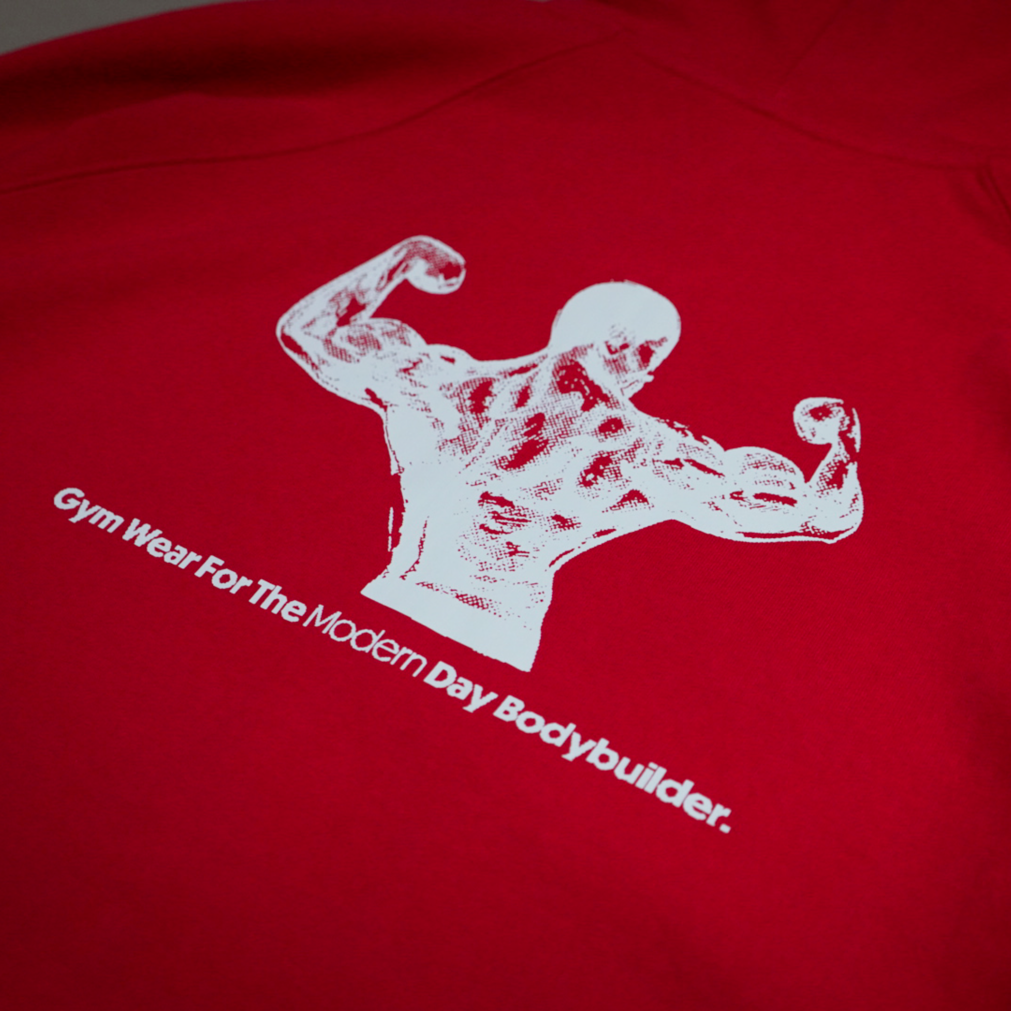 BACK DOUBLE BICEP - ZIP UP HOODIE