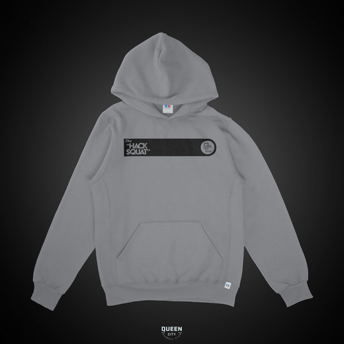 HACK SQUAT HOODIE // OXFORD GREY