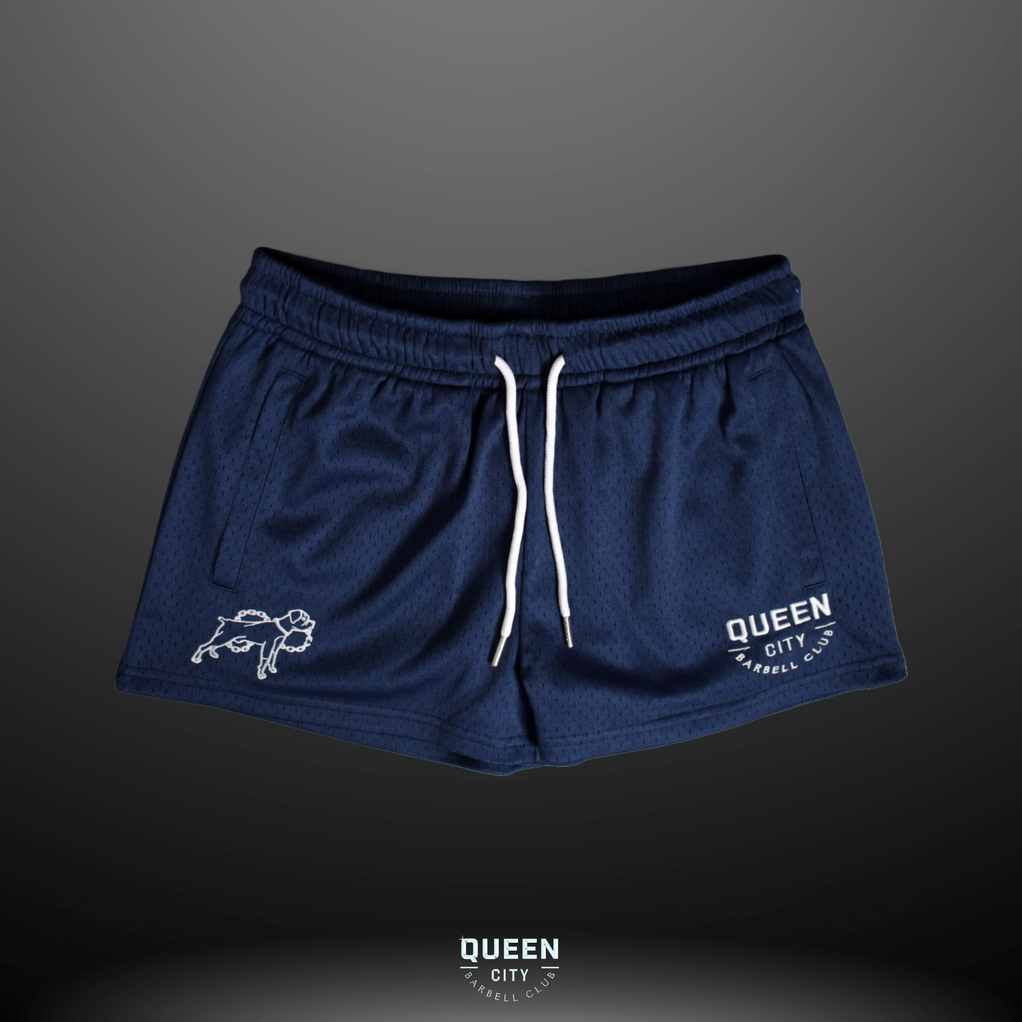 PREORDER: LUX MESH SHORTS // NAVY BLUE