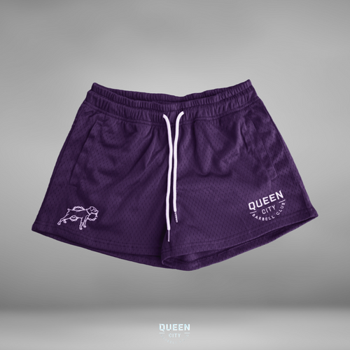PREORDER: LUX MESH SHORTS // VINTAGE PURPLE