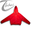 450GSM / RED ZIP UP BLANK