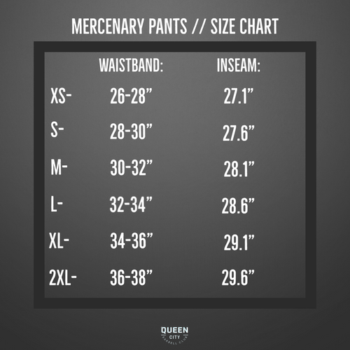 MERCENARY PANTS // CRACKLES