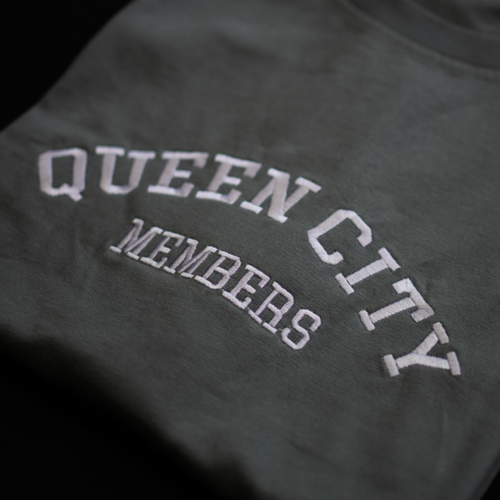 Heavyweight Oversized Tee // Peppermint