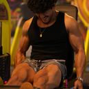 5" Inseam Athletic Shorts // Lightning Strike Deep Grey