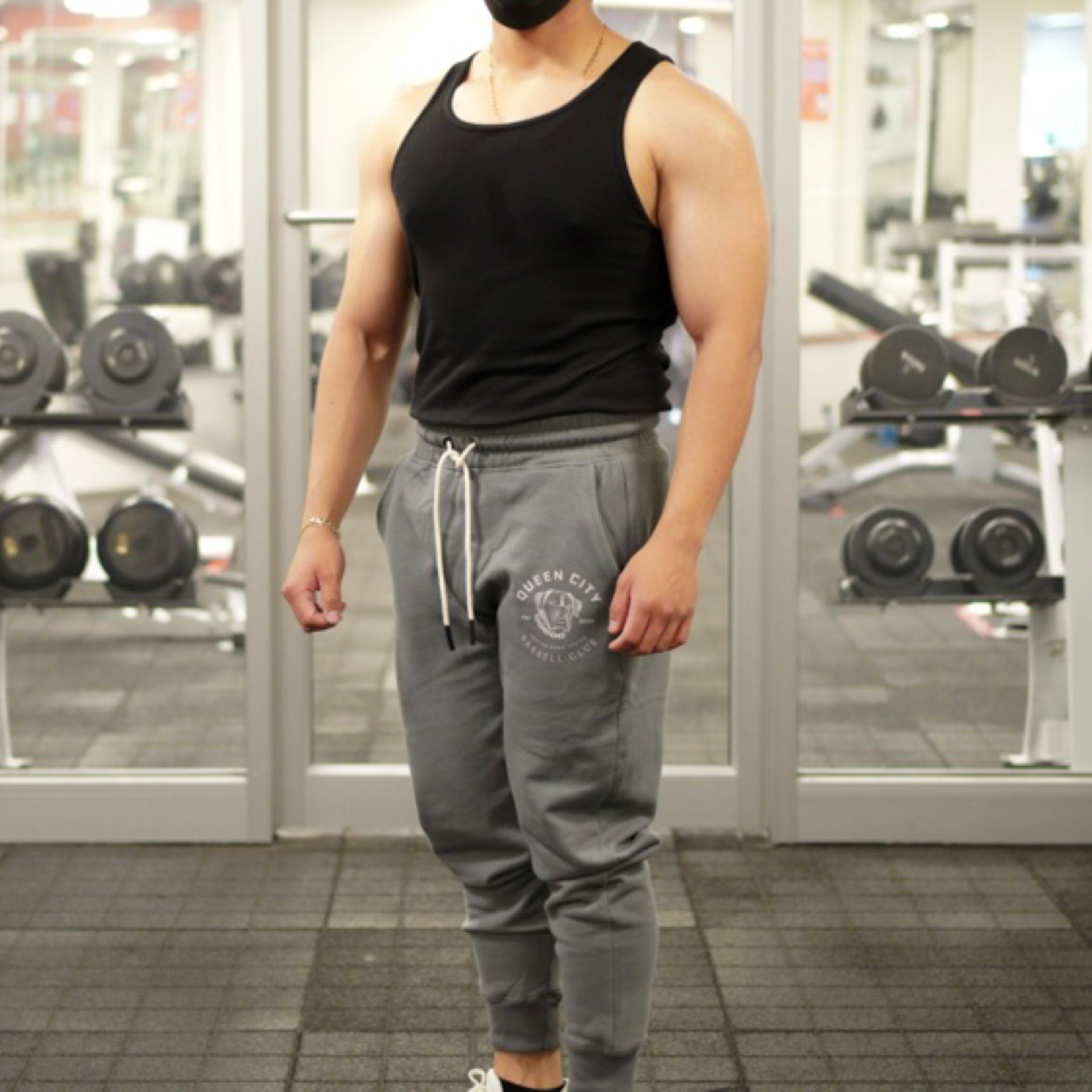 Premium Athletic Joggers // Deep Grey