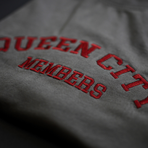 Heavyweight Oversized Tee // Raspberry