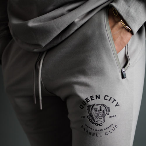 THE STRUCTURED JOGGER // GREY