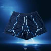 LUX MESH SHORTS // LIGHTNING STRIKE
