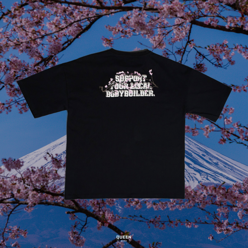SUPPORT YOUR LOCAL BODYBUILDER // CHERRY BLOSSOM VINTAGE TEE