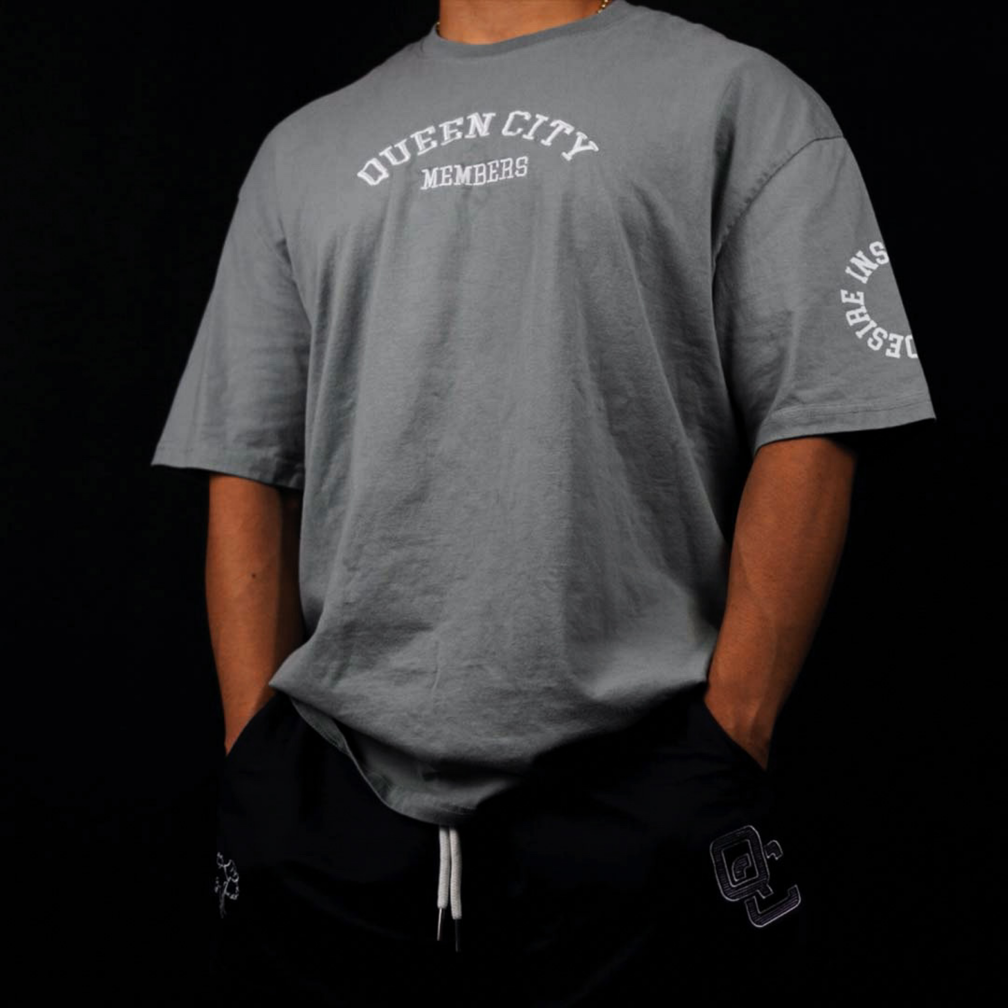 Heavyweight Oversized Tee // Peppermint