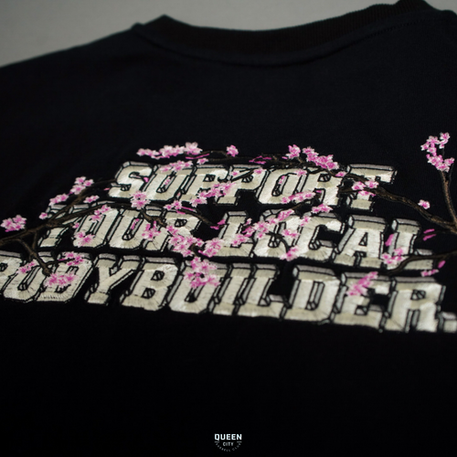 SUPPORT YOUR LOCAL BODYBUILDER // CHERRY BLOSSOM VINTAGE TEE