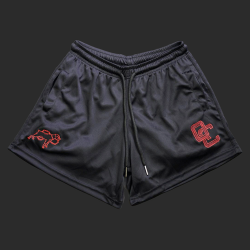 5" Inseam Athletic Mesh Shorts // Bred