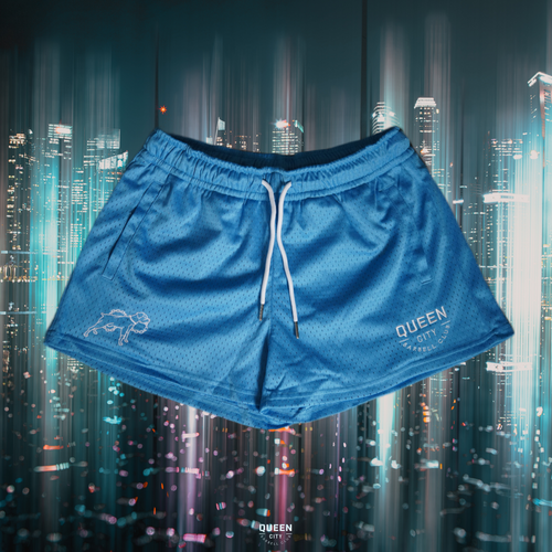 LUX MESH SHORTS // AZULS