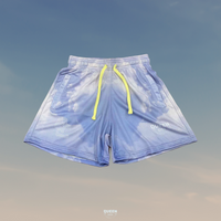 5" INSEAM MESH SHORTS // SKY BLUES