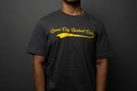 Queen City Barbell Club Scripted Tee // Asphalt