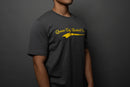Queen City Barbell Club Scripted Tee // Asphalt