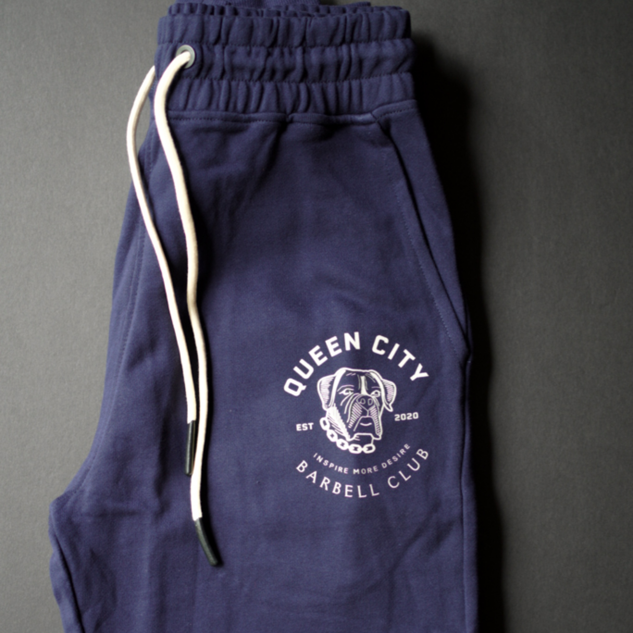 Premium Athletic Joggers // Navy Blue