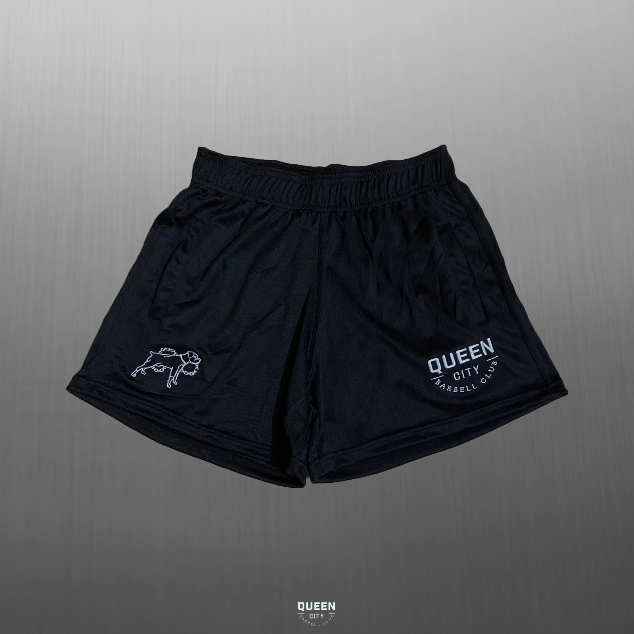 5" INSEAM LIGHTWEIGHT MESH SHORTS // BLACK