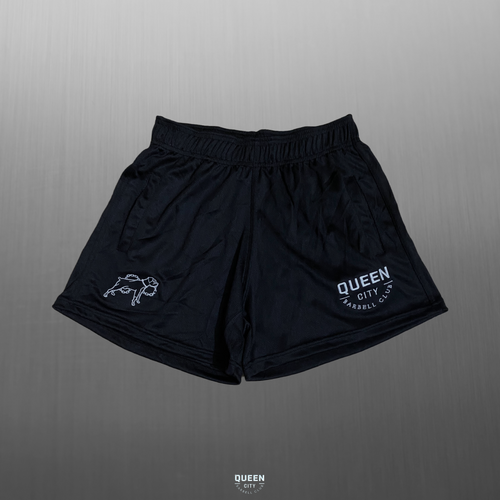 5" INSEAM LIGHTWEIGHT MESH SHORTS // BLACK