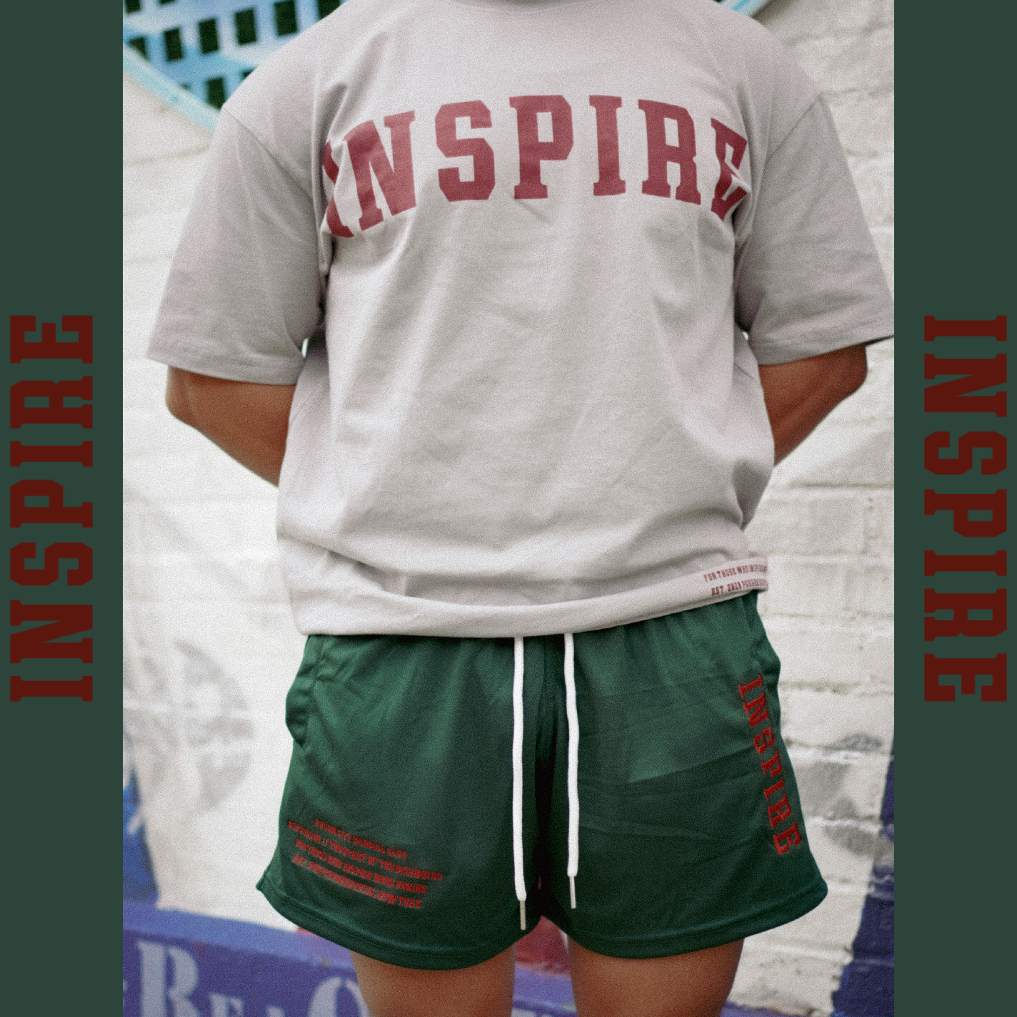 5” Inseam Athletic Mesh Shorts // Forest Green