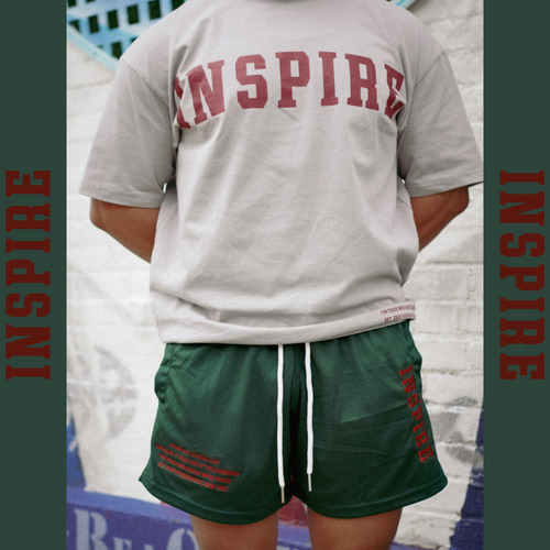 5” Inseam Athletic Mesh Shorts // Forest Green