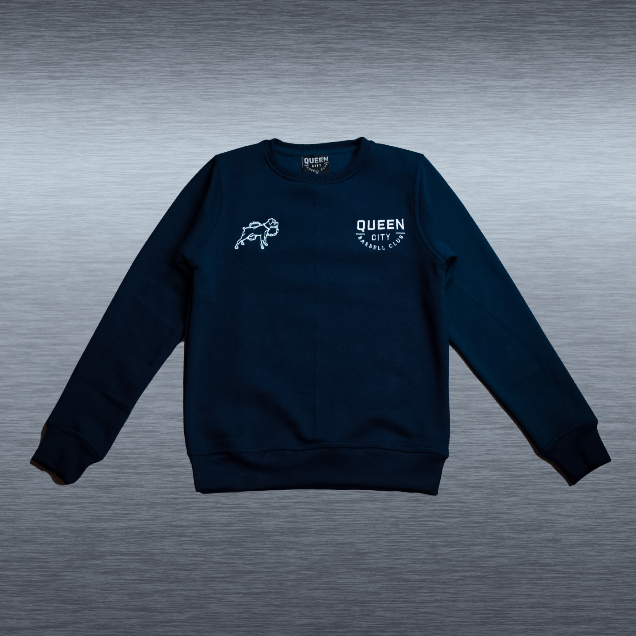 ATHLETIC CREWNECK // NAVY