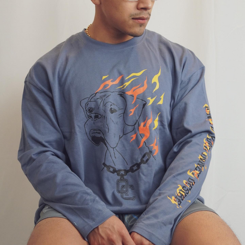 Bravo Long Sleeve // Dusty Blue