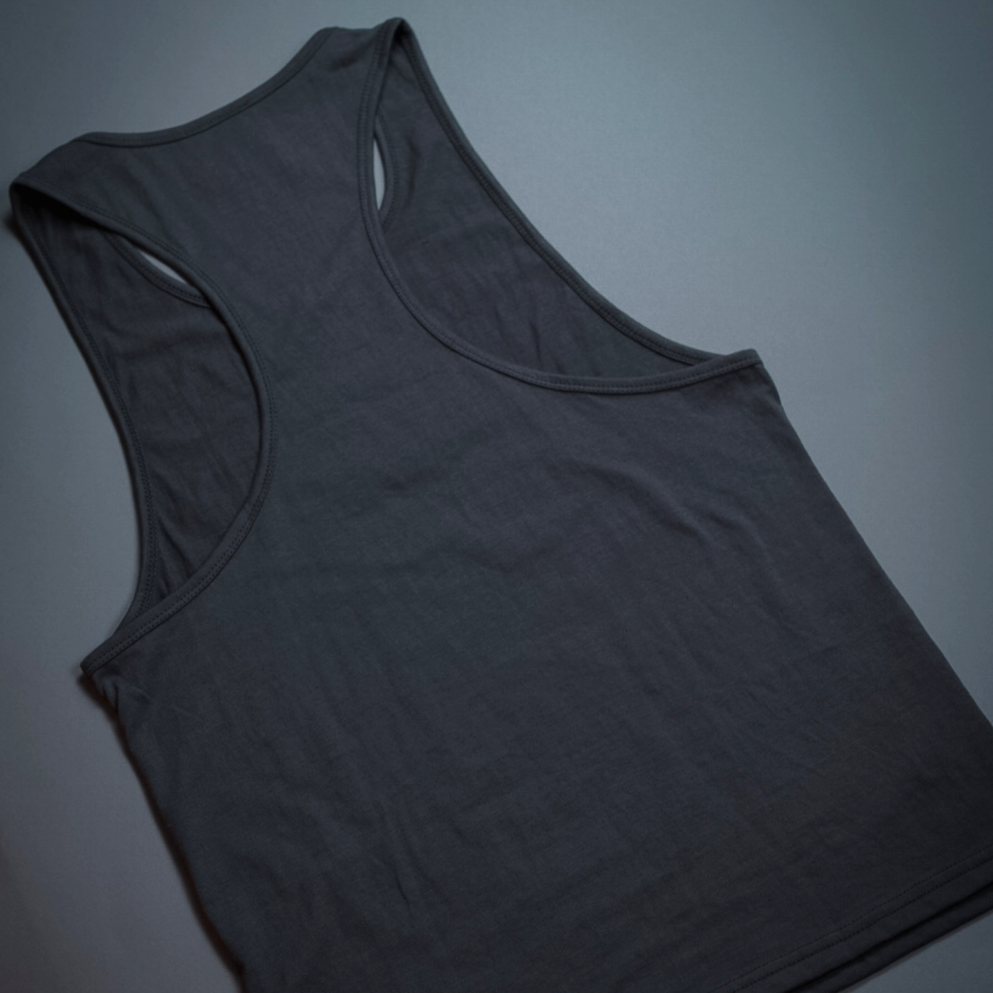 LOGO STRINGER // CHARCOAL GREY