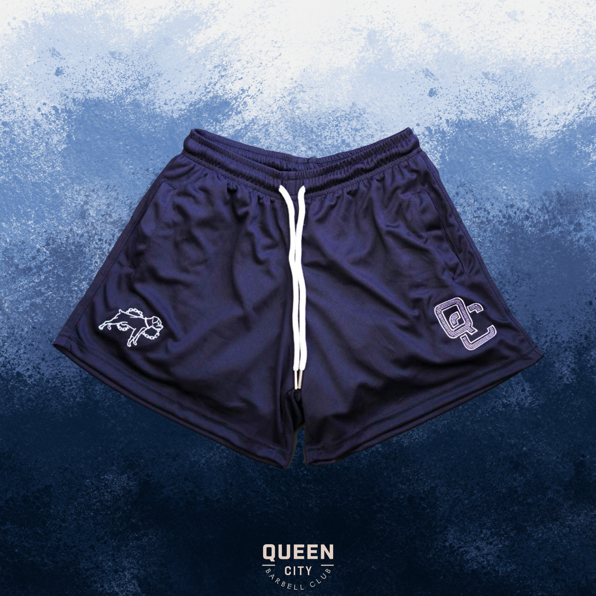 5" Inseam Athletic Mesh Shorts // Midnight Navy