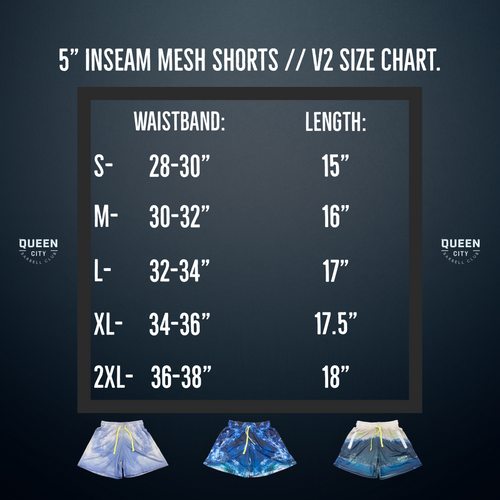 5" Inseam Athletic Mesh Shorts // Midnight Navy