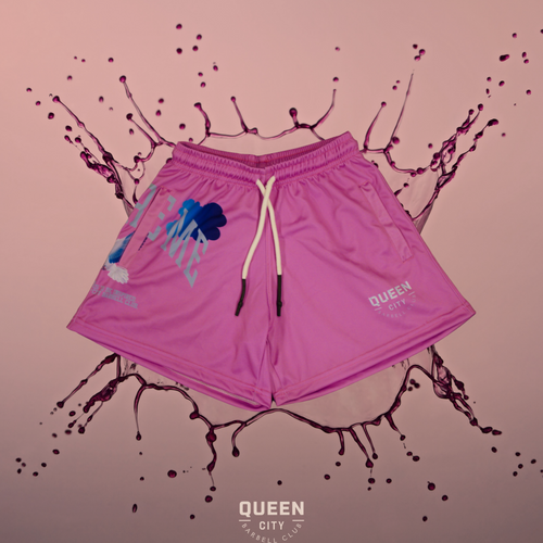 5" Inseam Athletic Shorts // Inspire Me Lilac