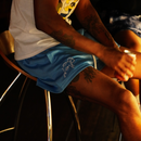 LUX MESH SHORTS // AZULS