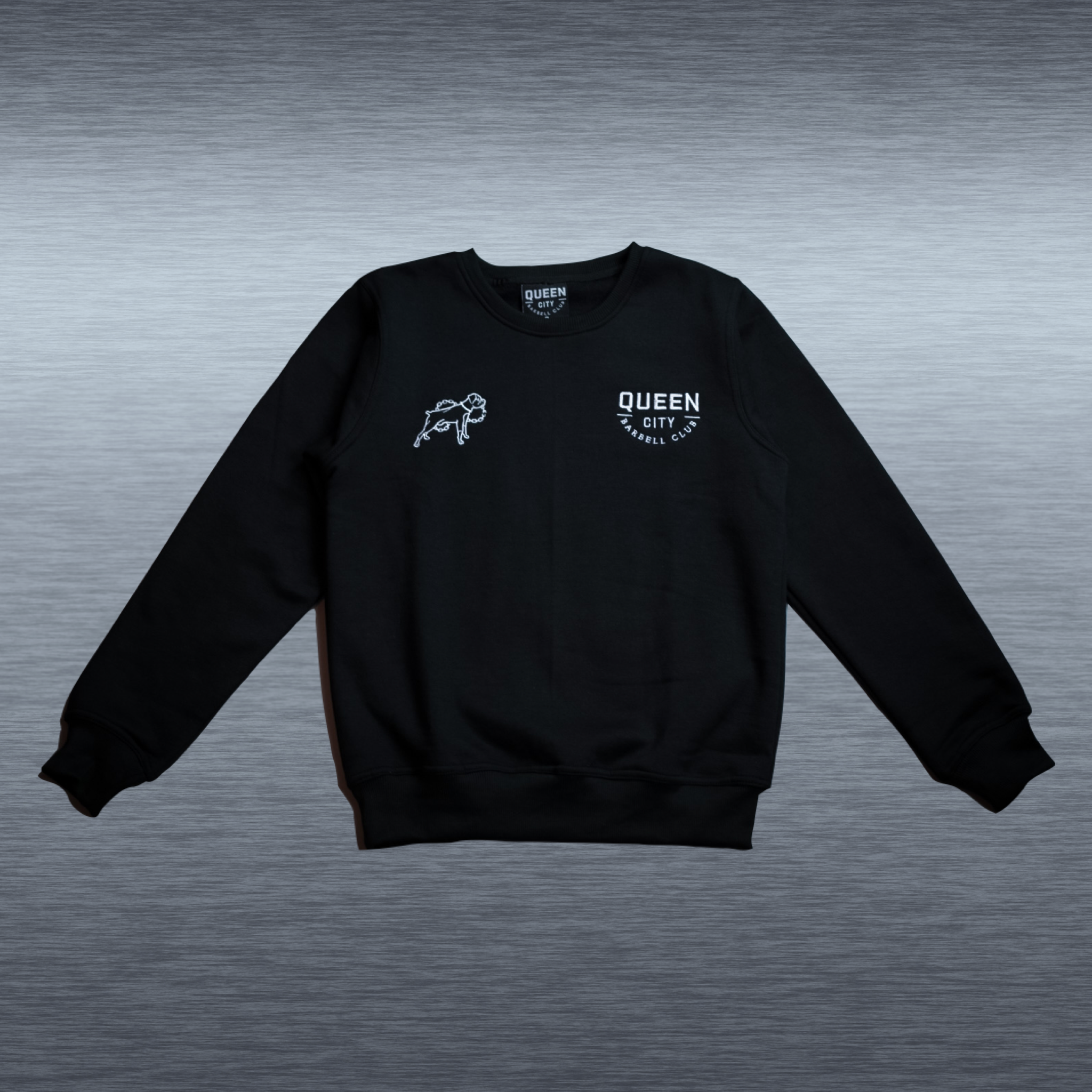 ATHLETIC CREWNECK // BLACK