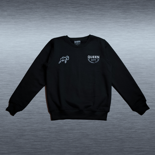 ATHLETIC CREWNECK // BLACK