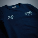 ATHLETIC CREWNECK // NAVY