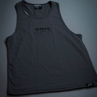 LOGO STRINGER // CHARCOAL GREY