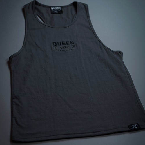 LOGO STRINGER // CHARCOAL GREY