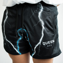 5" Inseam Athletic Shorts // Lightning Strike Black